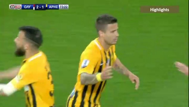 2-1 Nicolás Martínez Goal - Olympiakos vs Aris 10.03.2019 [HD]