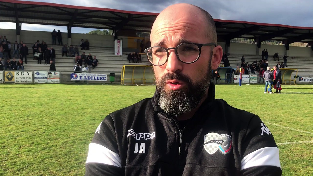 Interview de Johann Authier après Aubenas-Vals - Valence-Romans