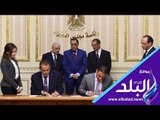 صدى البلد | مدبولي يشهد اتفاقية بين الاتصالات والتعليم لتوصيل الانترنت للمدارس