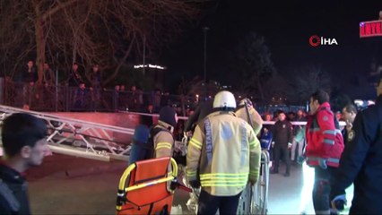 Fatih’te bir otelde yangın paniği: 20 kişi dumandan etkilendi