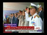 صدى البلد | السيسي يشهد طابور العرض العسكري خلال حفل خريجى ضباط صف متطوعين.