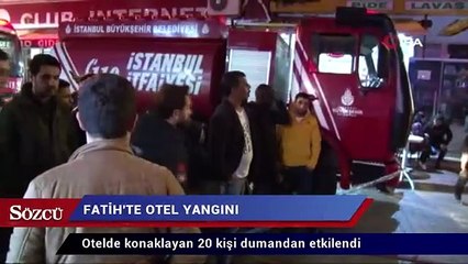 Descargar video: Fatih’te otel yangını