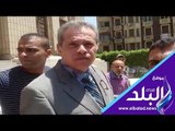 صدى البلد | توفيق عكاشة في أول ظهور عقب زواجه: أثق في نزاهه القضاء المصري