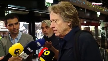 Jorge Jesus - «se treinasse um grande, levava JOÃO FÉLIX e BRUNO FERNANDES»