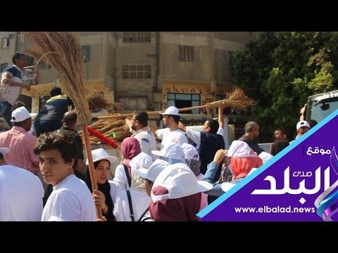 صدي البلد | وزراء الشباب والتنمية المحلية والبيئة يطلقون حملة شارك ونضف فى إمبابة