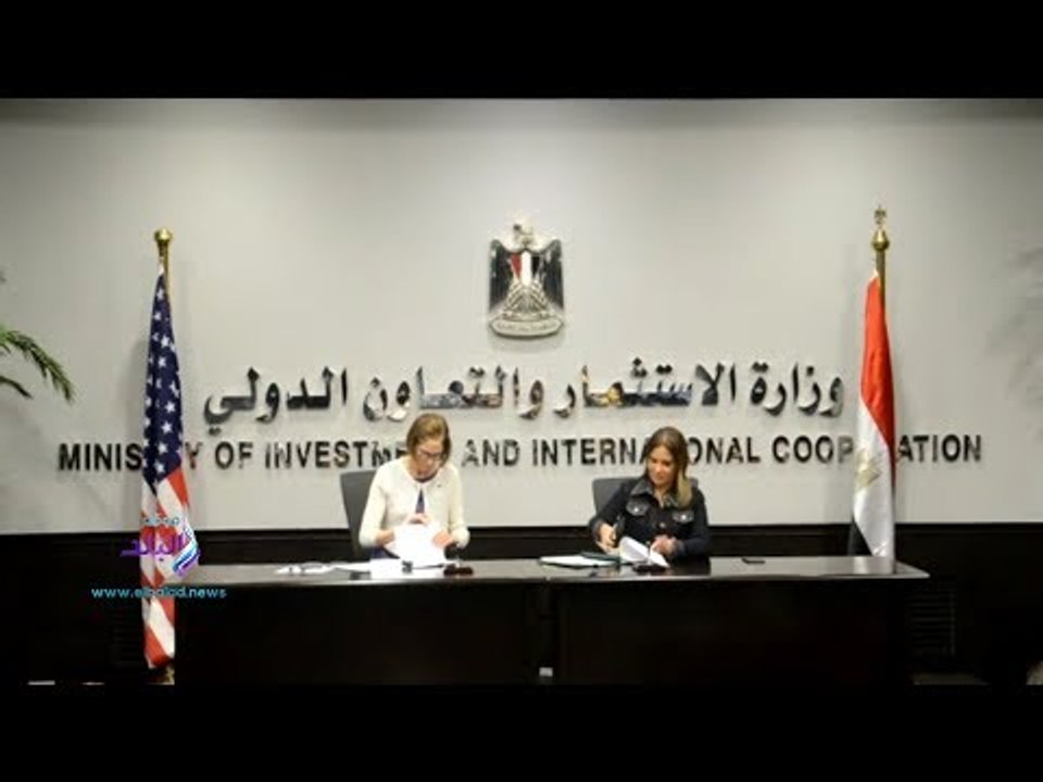 صدى البلد |مصر وأمريكا توقعان 5 اتفاقيات منح بق...