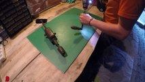 Antique hand drill restoration - Part 1: Unmounting