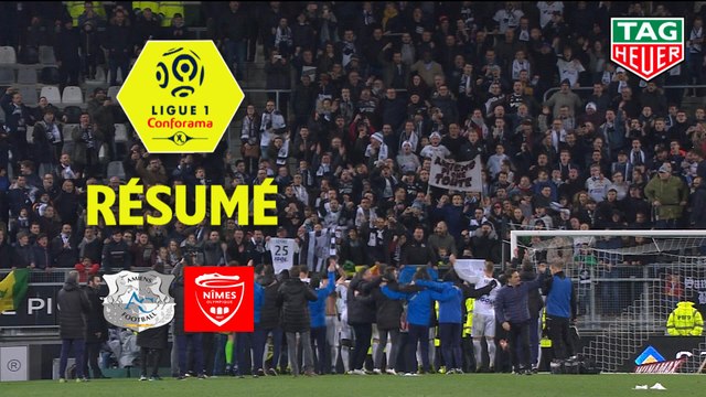 Amiens SC - Nîmes Olympique (2-1) - Résumé - (ASC-NIMES) / 2018-19