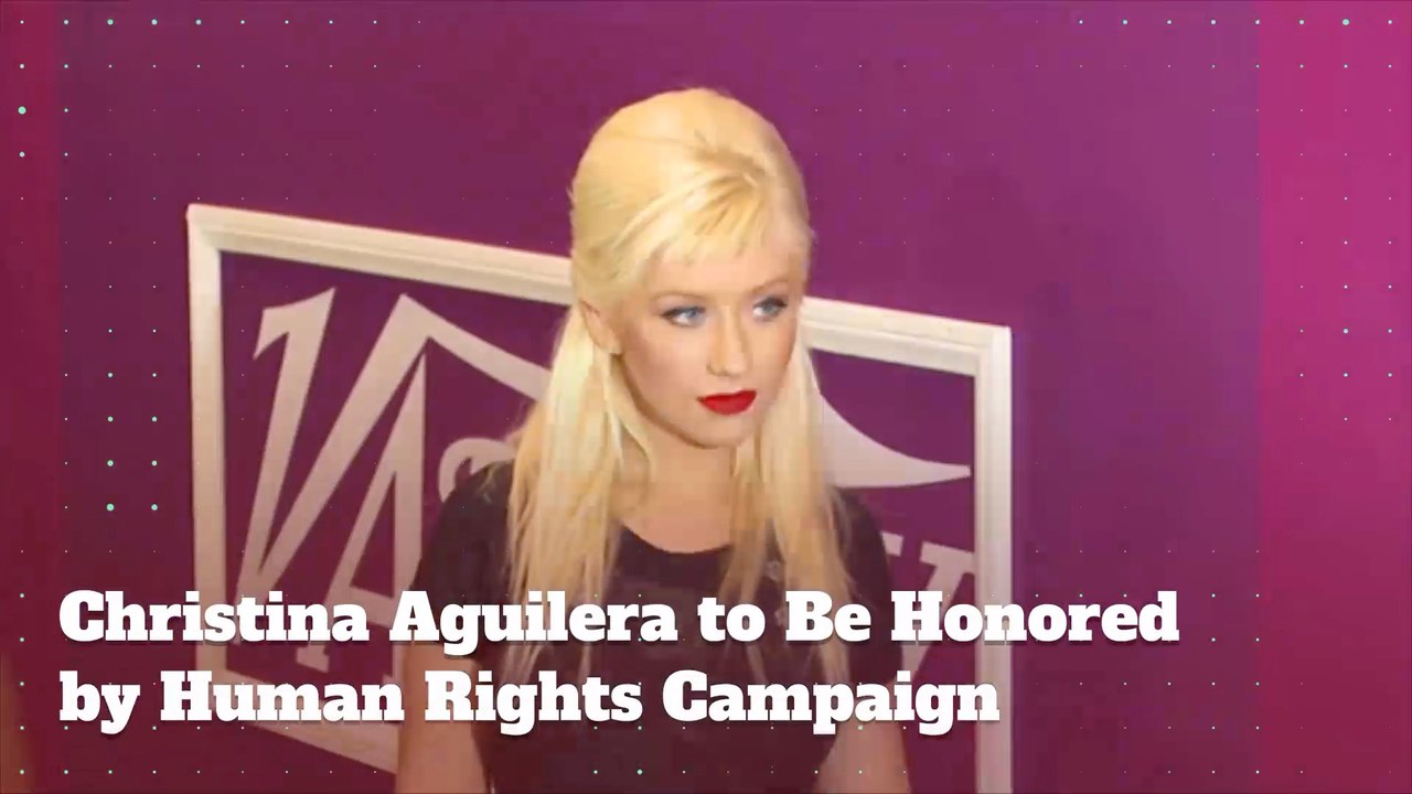 Christina Aguilera Will Get A Special Honor