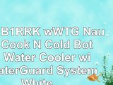 Oasis B1RRK wWTG Nautica Cook N Cold Bottled Water Cooler with WaterGuard System White