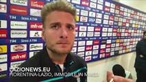 FIORENTINA-LAZIO, IMMOBILE IN MIXED ZONE