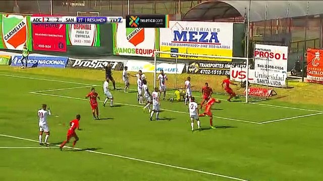 Resumen segundo tiempo Carmelita vs Santos