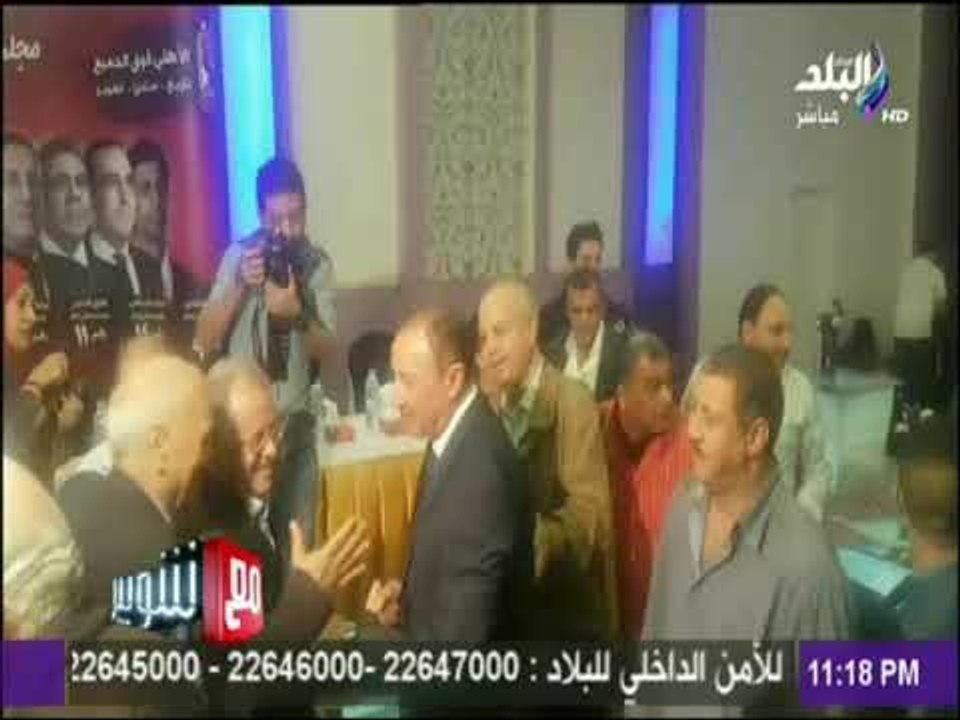 مع شوبير - إستقبال حافل لقائمة الخطيب من أسرة الجابري في نزلة السمان