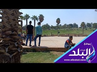 صدي البلد | الأطفال يحتلفون بالعيد داخل حديقة الفسطاط