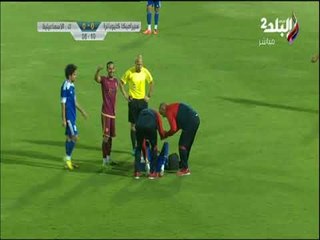 الشوط الاول لمباراة سيراميكا كليوباتر وكهرباء الاسماعيلية بالدوري الممتاز القسم الثاني