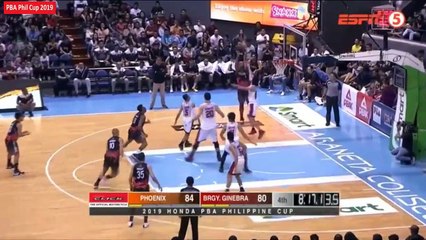 Ginebra vs Phoenix - 4th Qtr March 10, 2019 - Eliminations 2019 PBA Philippine Cup