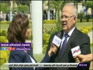 صدي البلد |  الخشت: وضعنا أكبر خطة لاستقبال الطلاب للعام الدراسي الجديد