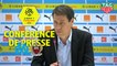Conférence de presse Olympique de Marseille - OGC Nice (1-0) : Rudi GARCIA (OM) - Patrick VIEIRA (OGCN) / 2018-19