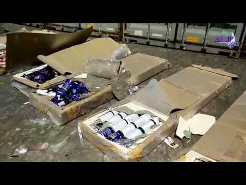 صدي البلد |   إحباط تهريب 60 مليون قرص من المكملات الغذائية بالاسكندرية