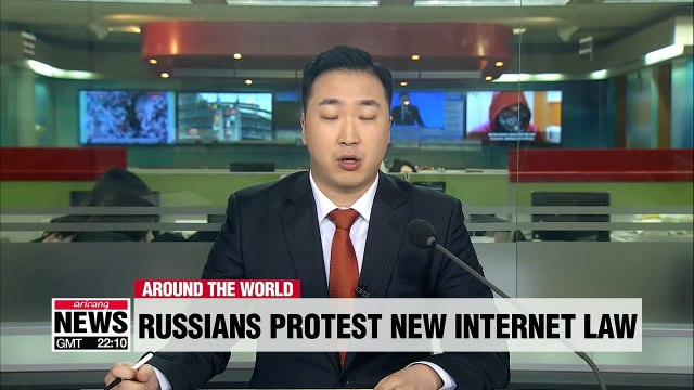 Thousands protest in Moscow against Russia's cyber-security bill