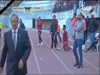 ضربة جزاء لنادي سيراميكا كليوباترا في أخر دقيقة امام الترسانة