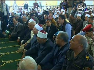 شيخ الأزهر من مسجد الروضة: «على أهالي سيناء مواجهة الوباء السرطاني الخبيث»