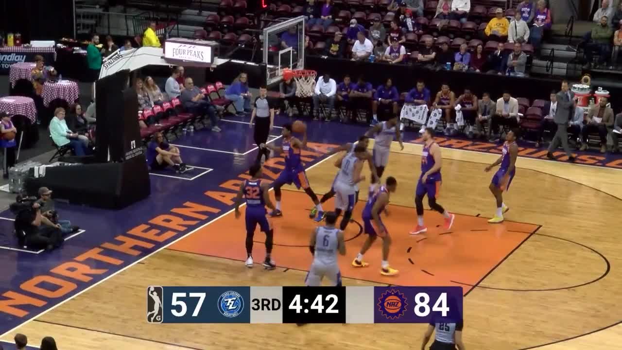 DeAndre Daniels Posts 12 points & 11 rebounds vs. Northern Arizona Suns