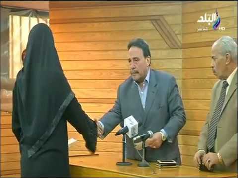 صباح البلد - رئيس إتحاد العمال يكرم أسر شهداء عمال النقل البري