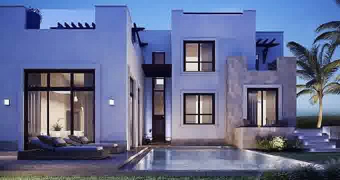 الجونة فيلا مستقلة للبيع على اقساط 5 سنوات في سيان اوراسكوم