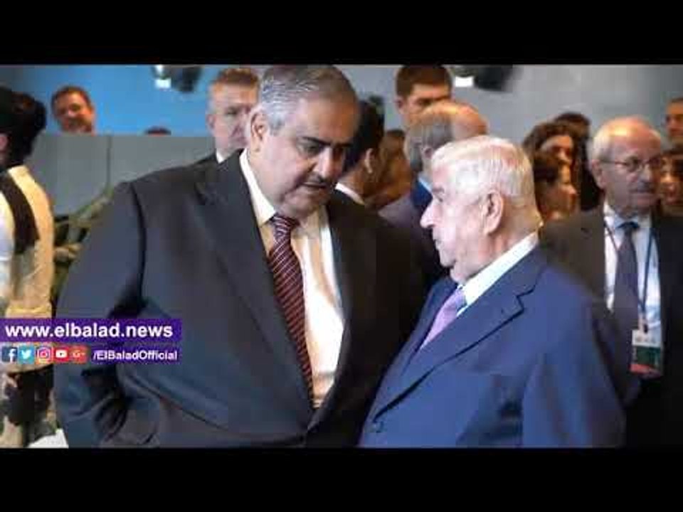 صدى البلد | وزيرا خارجية البحرين وسوريا يلتقيان على هامش أعمال الأمم المتحدة