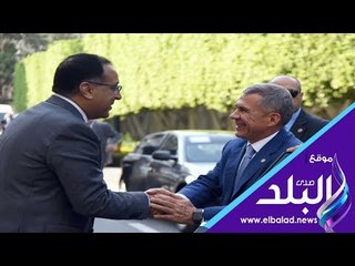 صدى البلد | مدبولي يستقبل رئيس جمهورية تتارستان