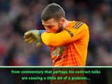 Contract talks not the cause of De Gea mistake - Solskjaer