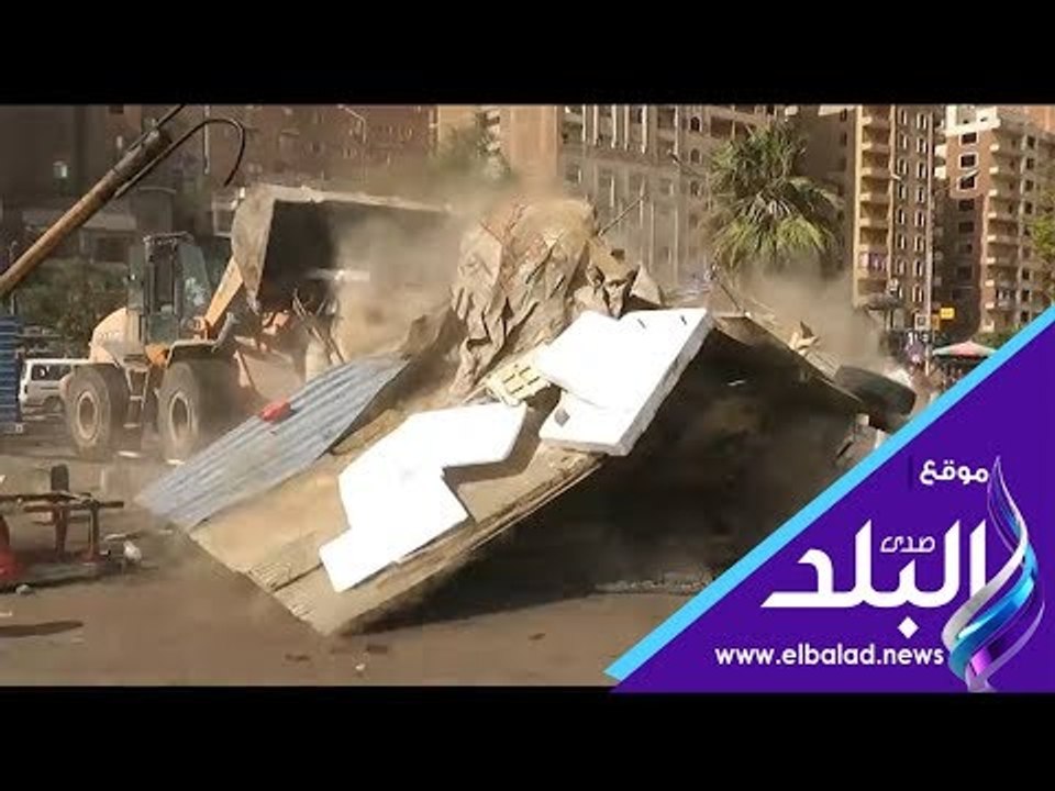 صدي البلد | حملة امنية مكبرة لازالة الاشغالات من ميدان الاف مسكن
