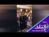 صدي البلد | وزيرة الهجرة بغطاء للراس في مسجد الصحابة بشرم الشيخ