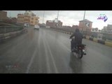 صدى البلد | هطول أمطار غزيرة علي القاهرة و الجيزة