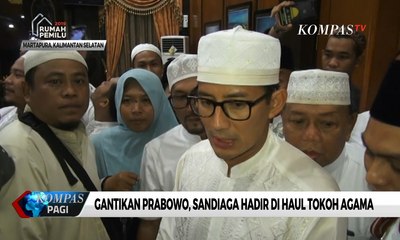 Sandiaga Hadiri Haul Ulama Besar Kalsel sebagai Bentuk Silaturahmi