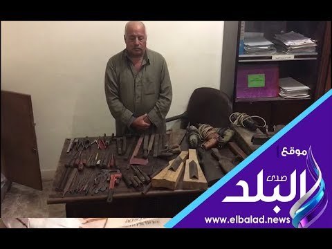 صدي البلد | ضبط عاطل حول مسكنه إلى ورشة لصناعة الاسلحة بالبحيرة