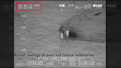 Amid ongoing tension, Pakistan claims to have spotted Indian submarine approaching its waters