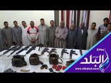 صدي البلد | ضبط 14 متهما بحوزتهم 12 سلاحا ناريا و2000 طلقة