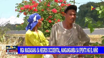 Mga magsasaka sa Negros Occidental, nangangamba sa epekto ng El Niño