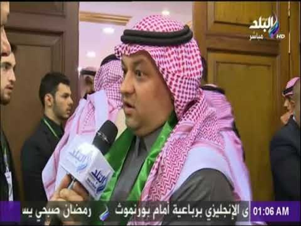 شاهد.. ماذا قال رئيس الاتحاد العربي لكرة القدم...