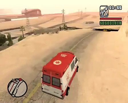 AMBULANCIA SPRINTER SAMU GTA SA/ ambulance sprinter samu gta sa