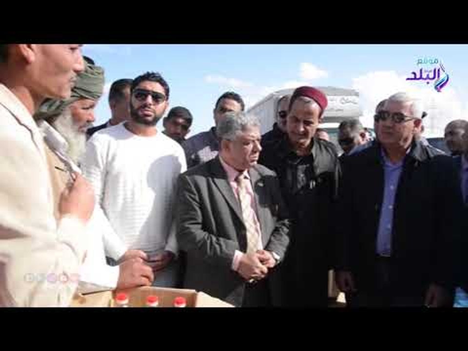 صدي البلد | توزيع 15 طن مواد غذائية و150 بطانية على غير القادرين بالسلوم