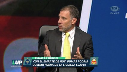 LUP: “El funcionamiento de Pumas no es lo que uno espera”: Alberto García Aspe