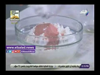 صدى البلد | طريقة عمل الكيك البودر بالفراولة مع الشيف هالة فهمي