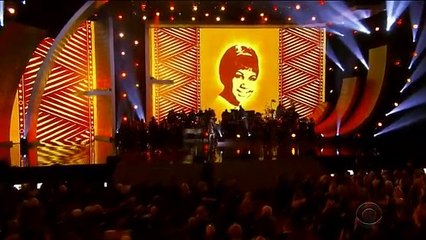 YolandaAdams and @Common perform Young Gifted And Black at the #GRAMMYsAretha