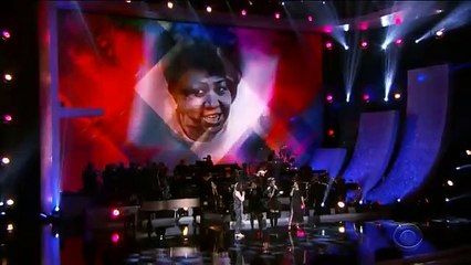 Brandi Carlile, Fantasia, Andra Day, and Alessia Cara perform Natural Woman at #GRAMMYsAretha