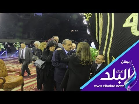 صدى البلد | رموز السياسة والاعلام فى عزاء الكاتب الصحفي ابراهيم سعدة