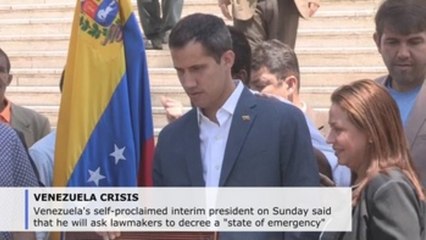 Guaido calls for blackout emergency decree, confirms 17 dead