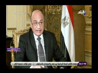 صدى البلد | عمر مروان:حضور وزير شئون مجلس النواب يمثل حضور كامل للحكومة